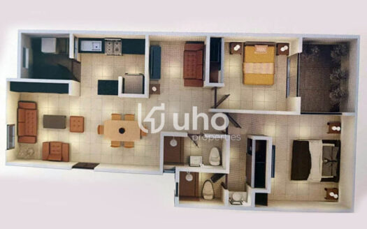 Departamento amueblado duplex en Privalia Ambienta